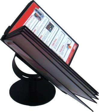 Menu Book Stand, Desk Top