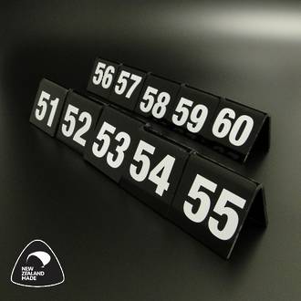 Black Table Numbers 51-60