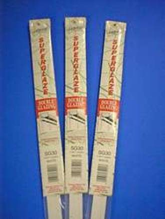 SuperGlaze White DIY Double Glazing 2.44m Length
