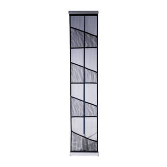 Literature Display Rack, Mesh, Black, A4 x 4