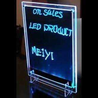 LED Writing Board Clear Frame A3